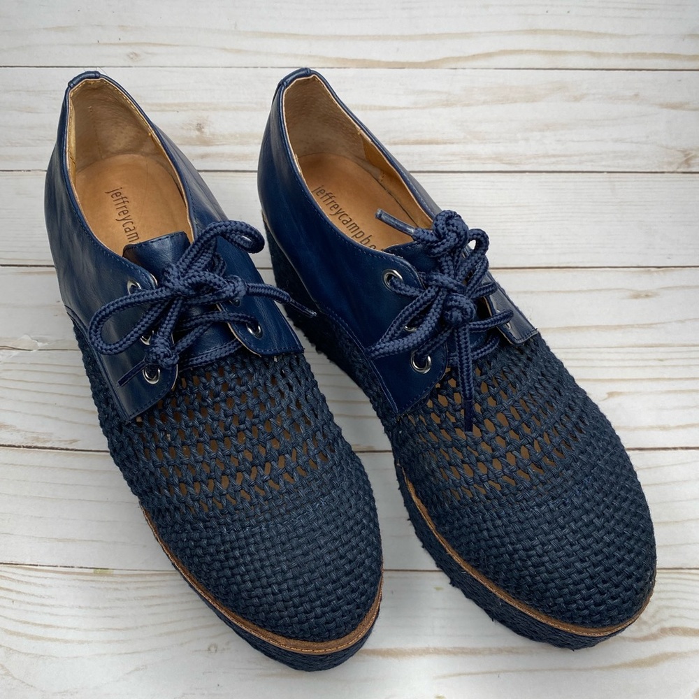 Jeffrey Campbell Curran espadrille platform